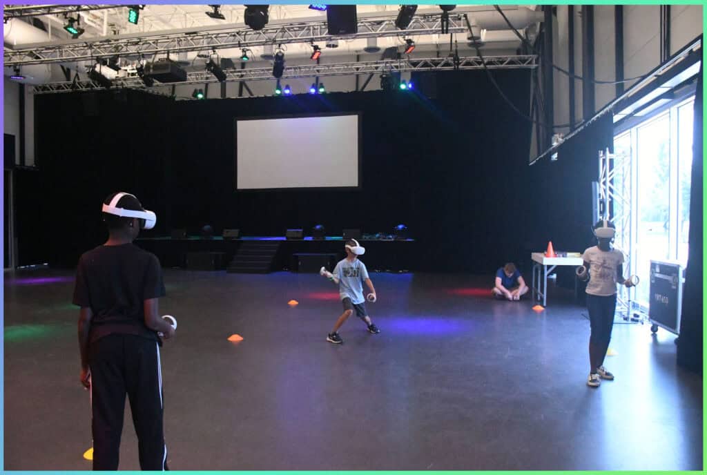 Atelier Réalité Virtuelle; Camp Info-Découverte 2024